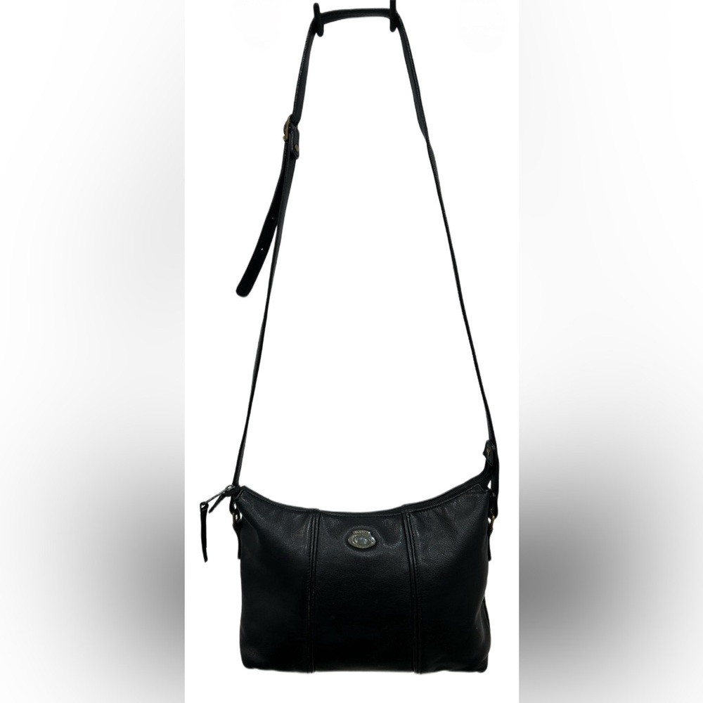 Vintage Etienne Aigner Purse Designer  Handcrafted black Leather Handbag